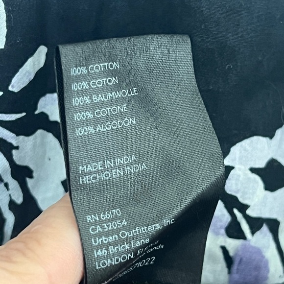 EUC Anthropologie Corset Shirt 100% Cotton Dress Sz 6 - Picture 15 of 16